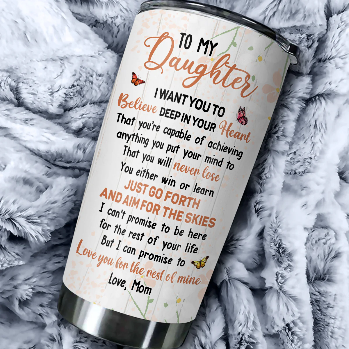 Just Go Forth - Personalized Custom Tumbler - Image 4