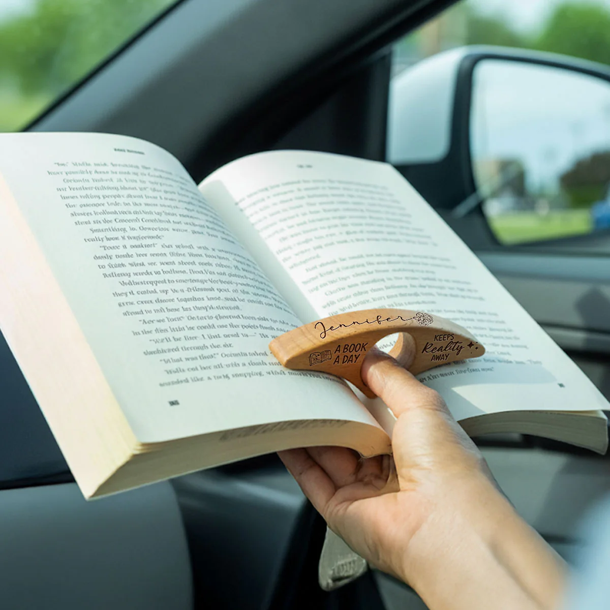 Just One Page - Personalized Custom Book Page Holder - Image 5