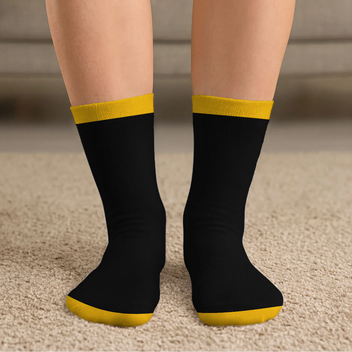 Just Resting My Eyes - Personalized Custom Crew Socks - Image 5