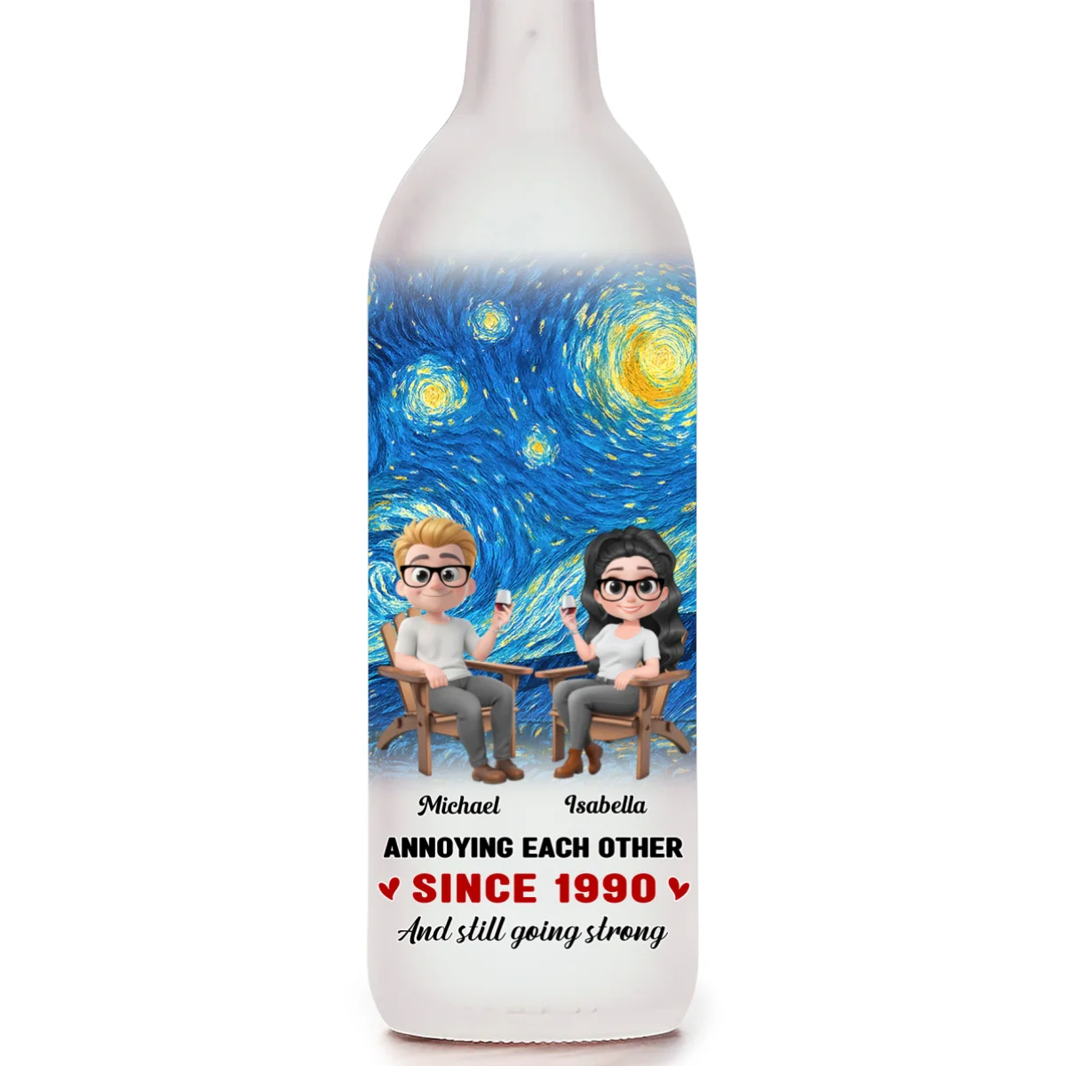 Keep This Love For Years - Personalized Custom Bottle Lamp - Image 7