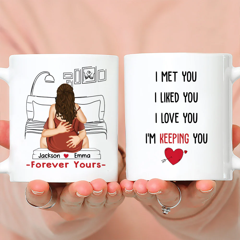 Keep You Forever - Personalized Custom Coffee Mug - Image 2