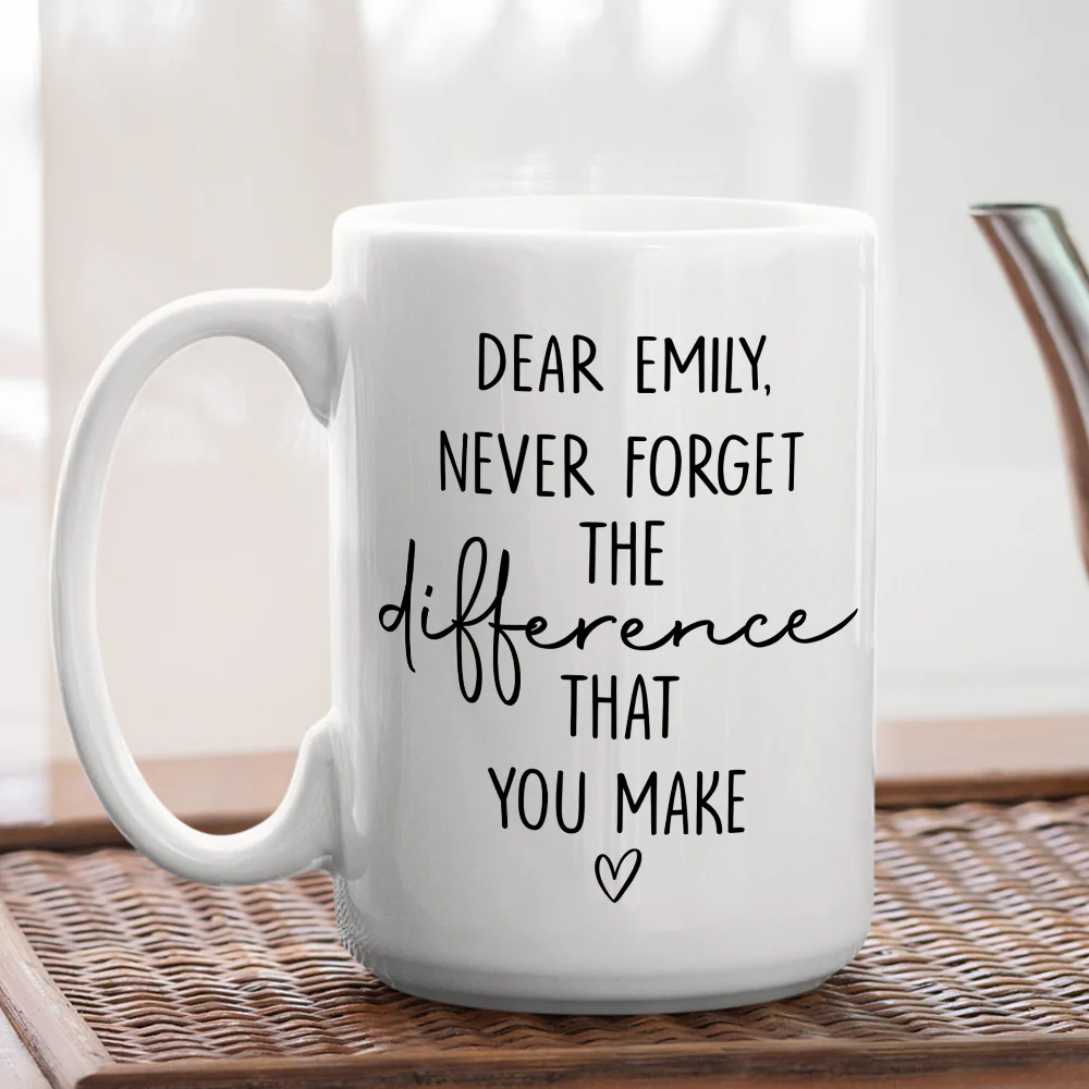 Keeping Going - Personalized Custom Coffee Mug - Image 4