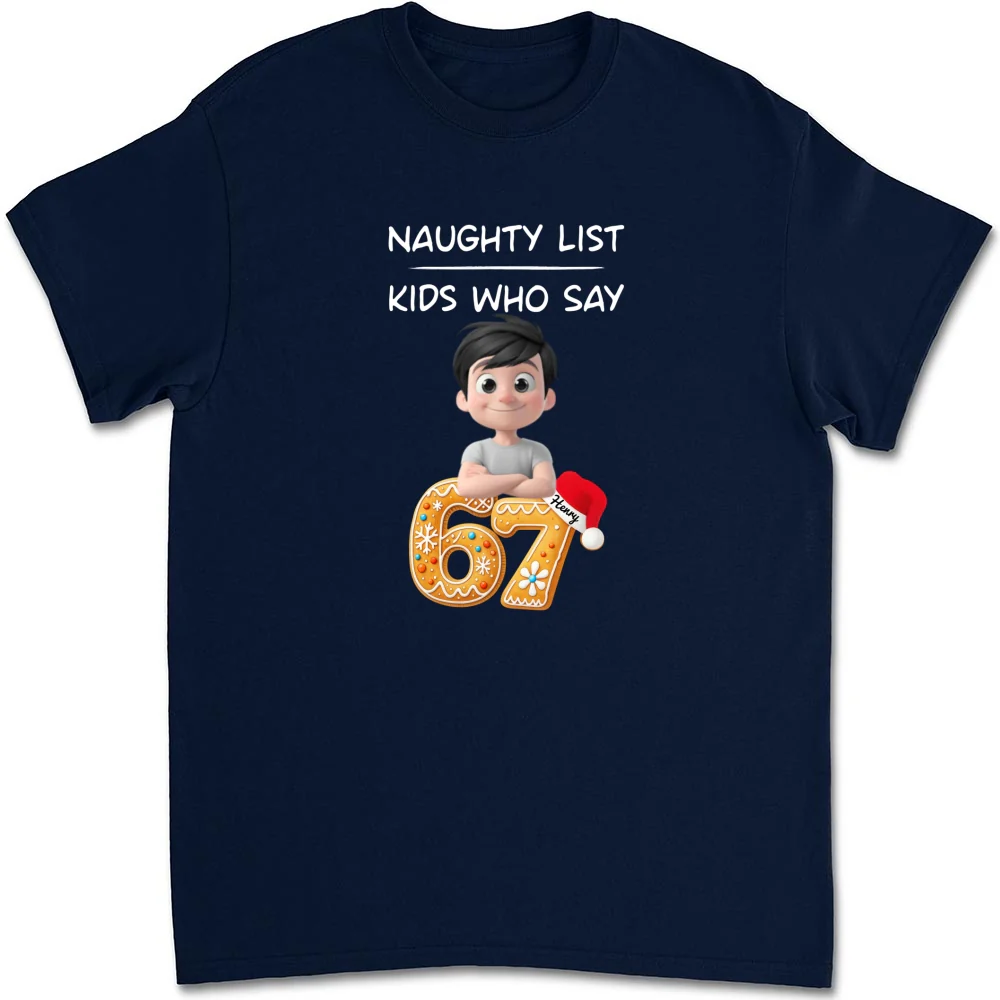 Kids Who Say 67 - Personalized Custom Shirt - Image 9