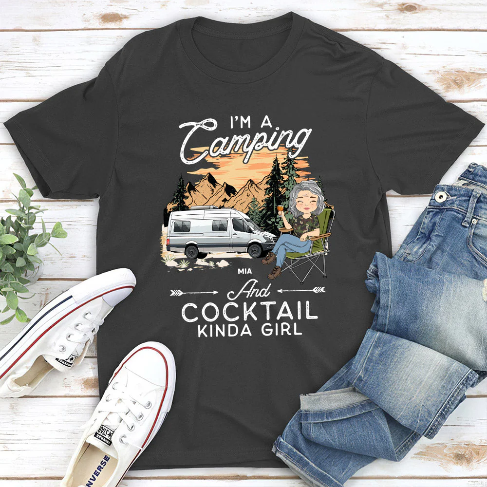 Kinda Girl - Personalized Custom Classic T-shirt - Image 5