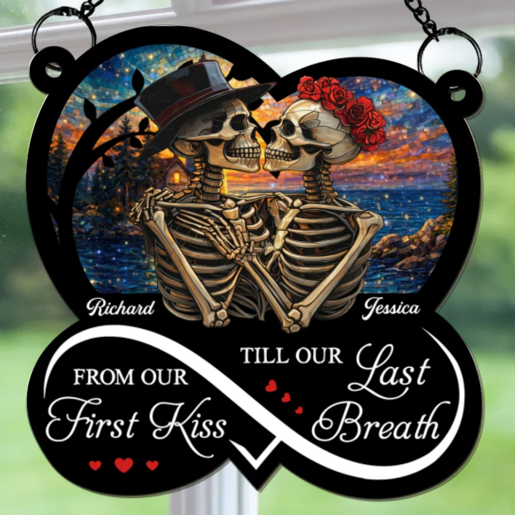 Last To The End - Personalized Custom Suncatcher - Image 6