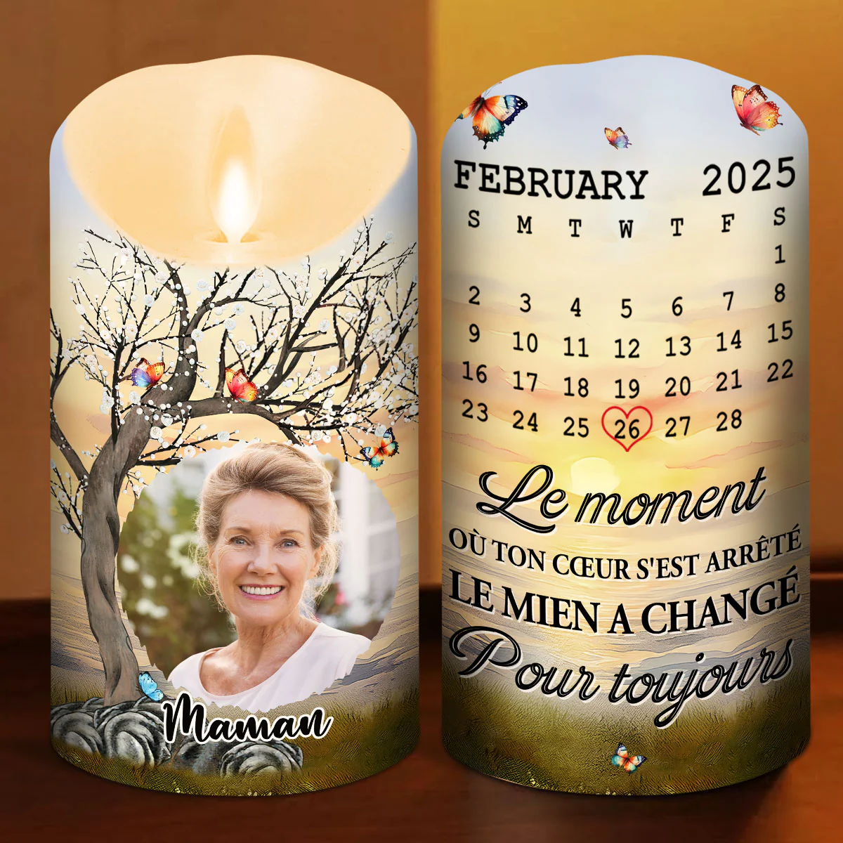 Le Moment - Bougie LED Personnalisable - Image 2