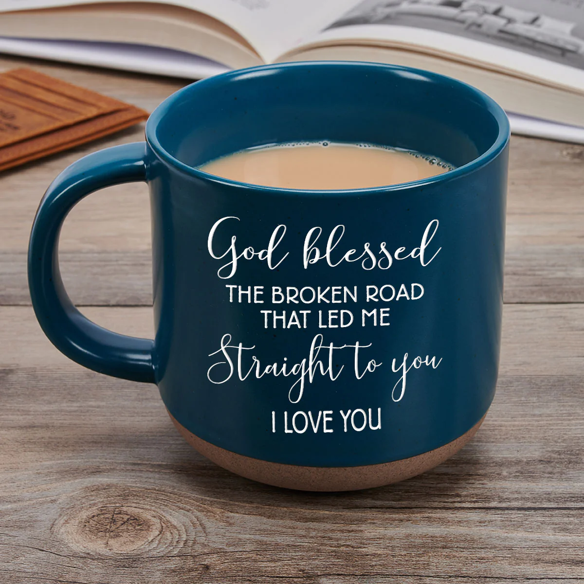Lead Me To You - Personalized Custom Pottery Mug - Image 2