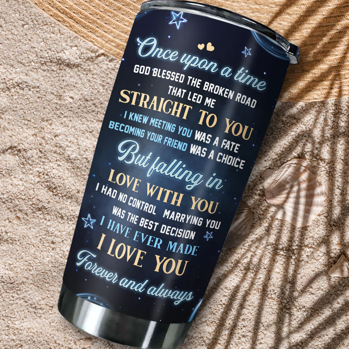 Led Me To You - Personalized Custom Tumbler - Image 4