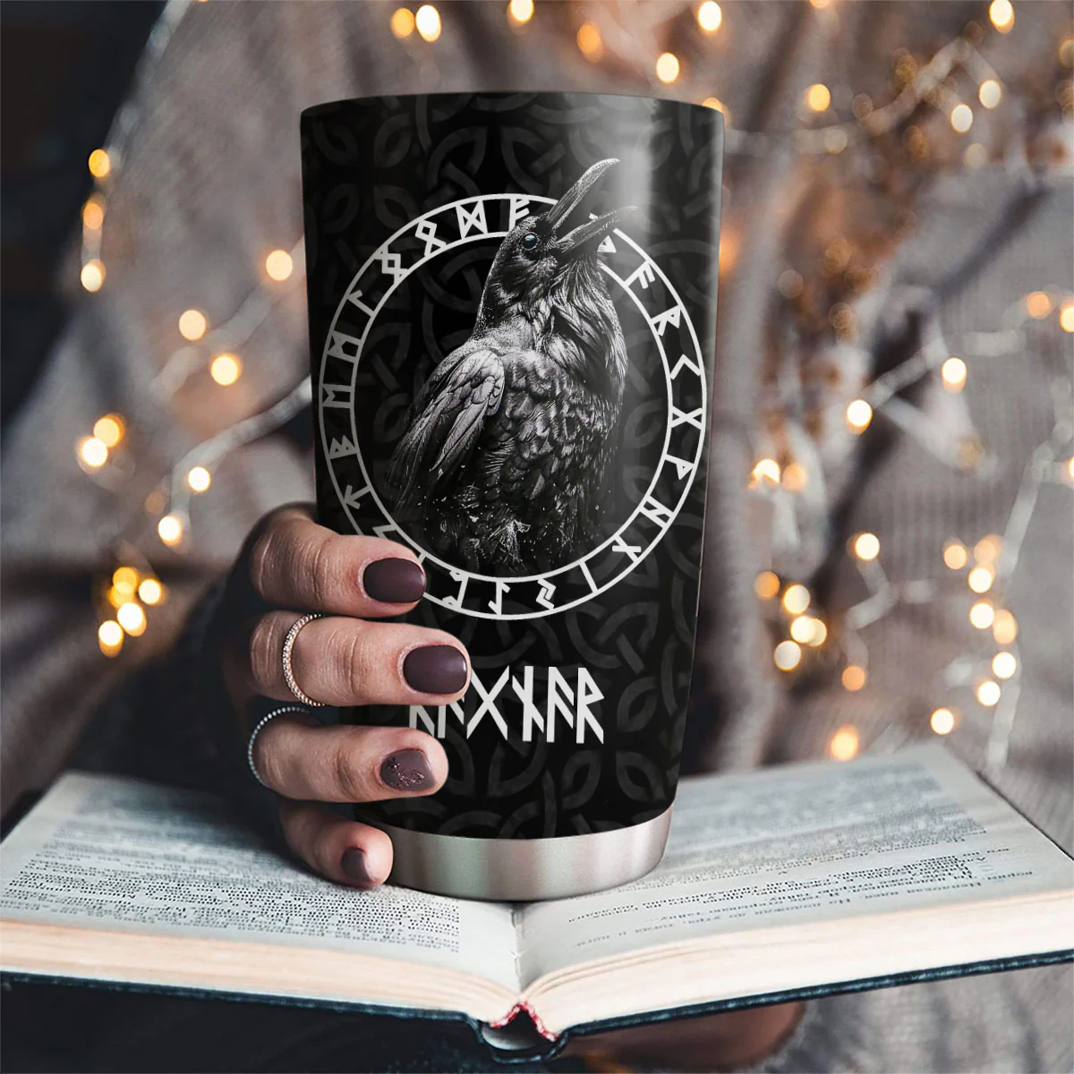 Legacy Of The Vikings - Personalized Custom Tumbler - Image 3