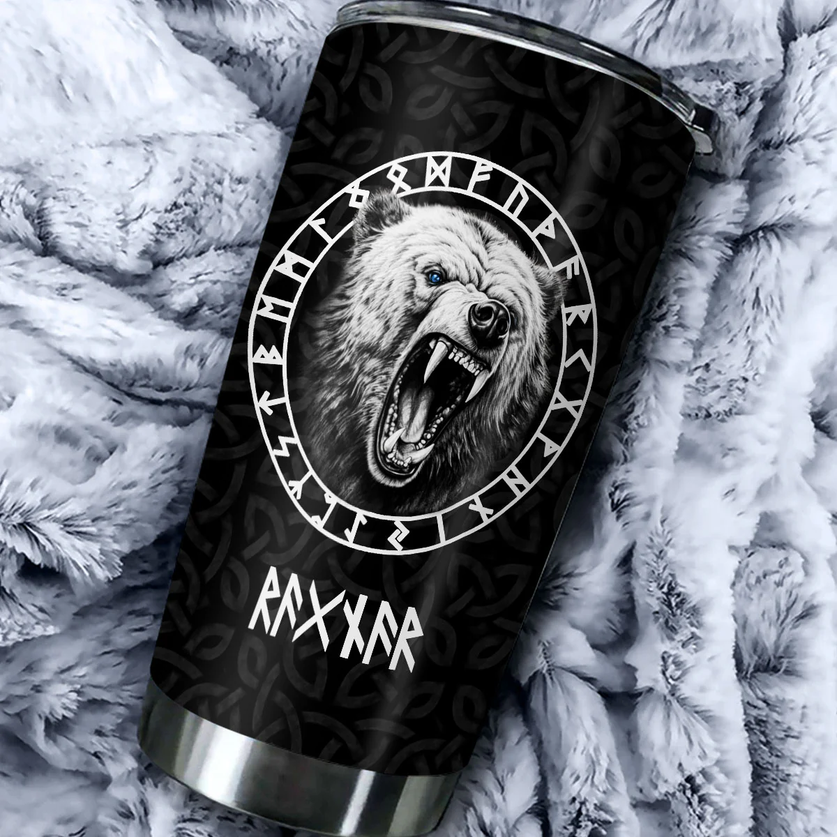 Legacy Of The Vikings - Personalized Custom Tumbler - Image 4