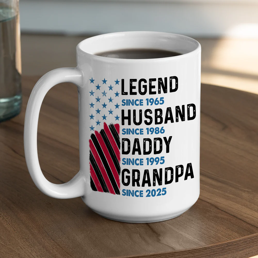 Legend Forever - Personalized Custom Coffee Mug - Image 5