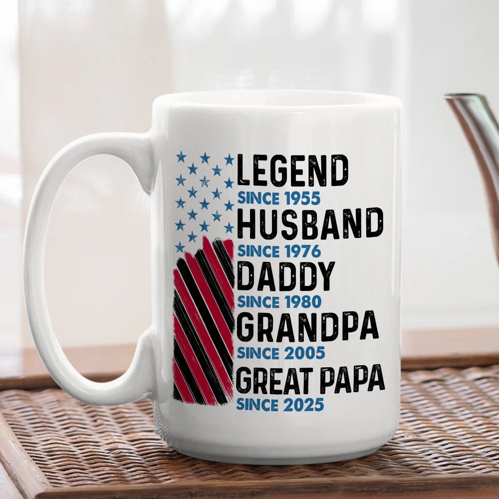 Legend Forever - Personalized Custom Coffee Mug - Image 6