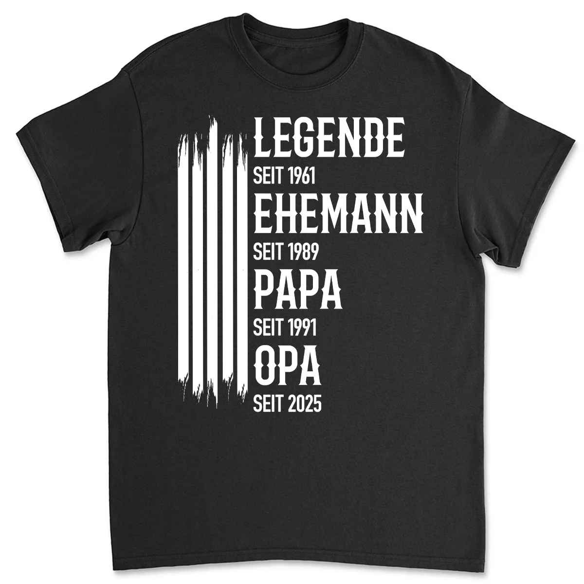 Legende Ehemann Papa Opa - Personalisiertes Individuelles Shirt