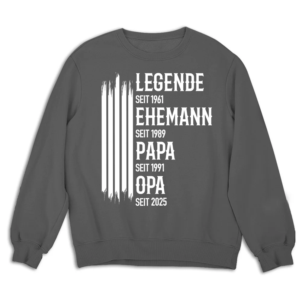 Legende Ehemann Papa Opa - Personalisiertes Individuelles Shirt - Image 15