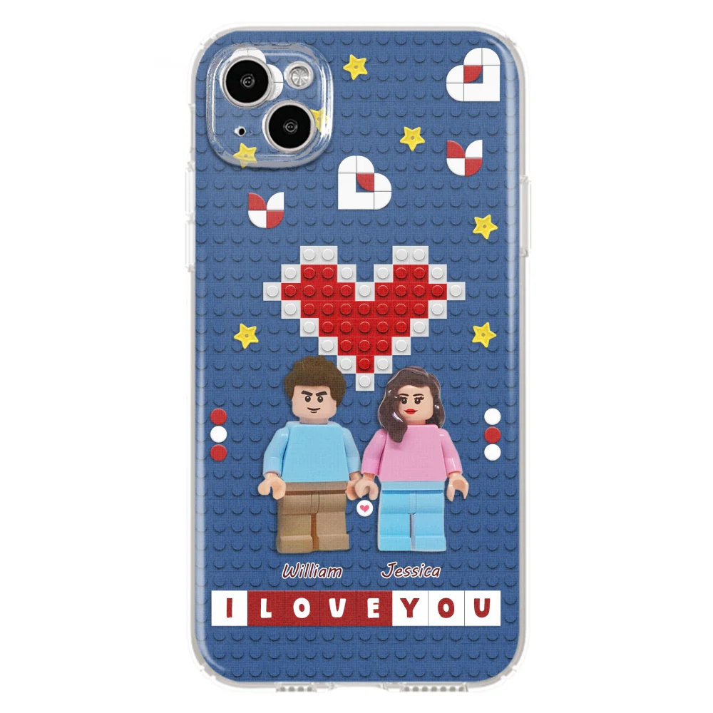 Lego Couple - Personalized Custom Phone Case - Image 13