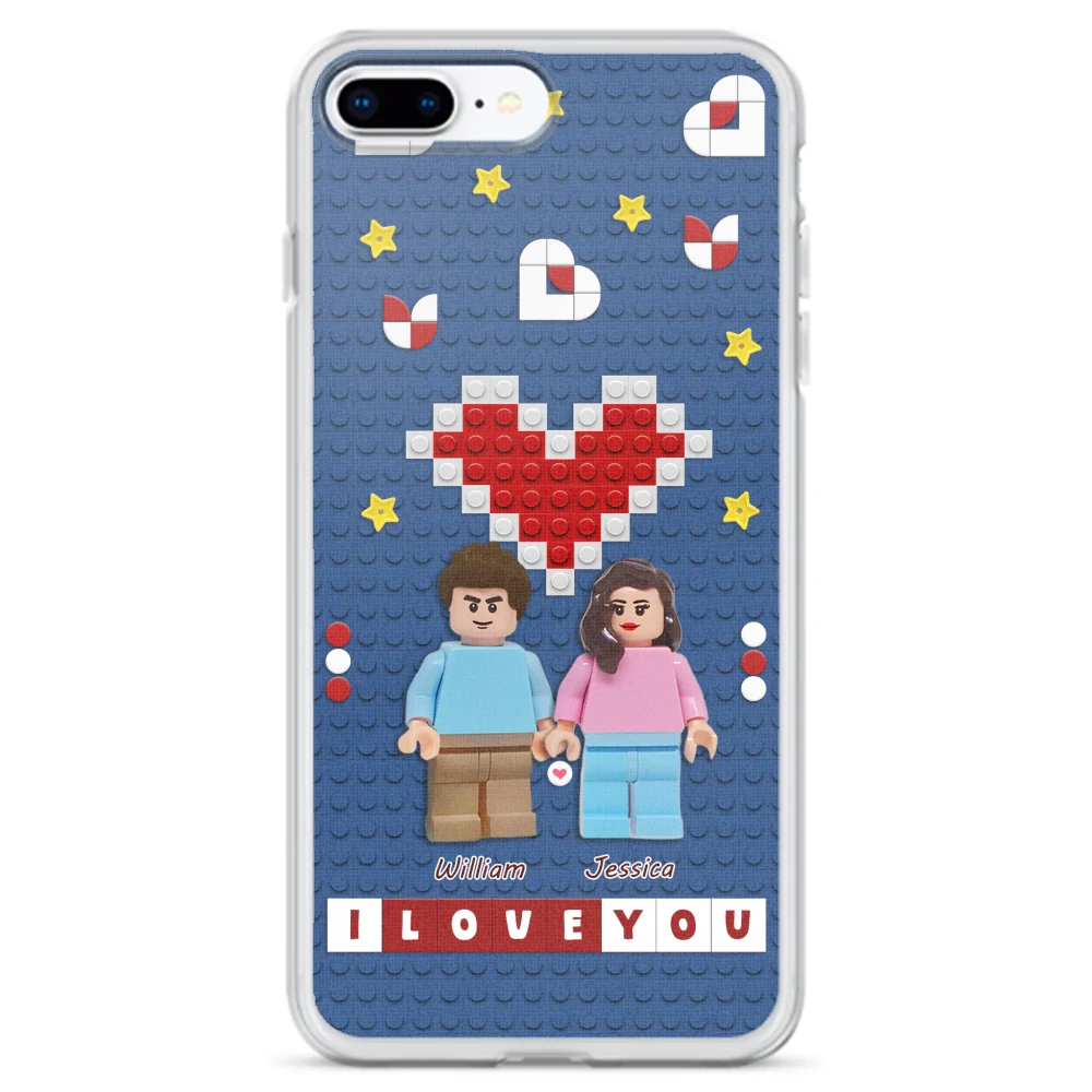 Lego Couple - Personalized Custom Phone Case - Image 6
