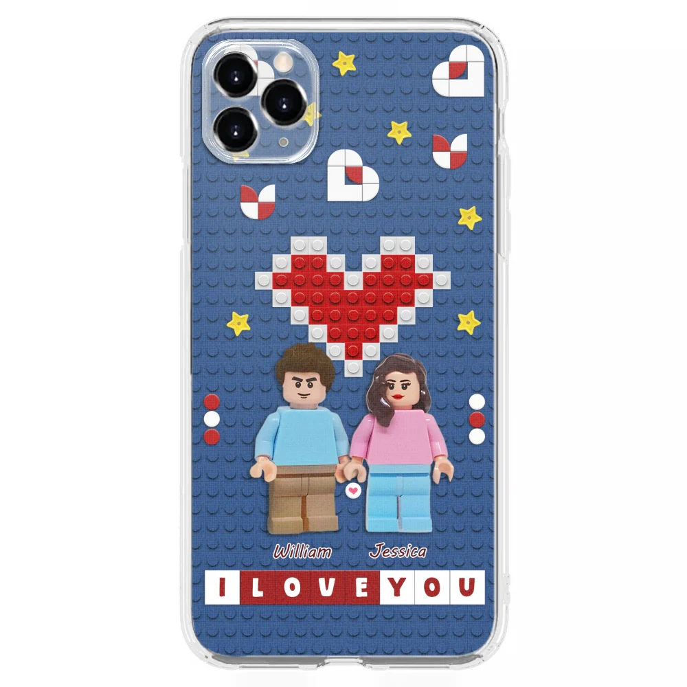 Lego Couple - Personalized Custom Phone Case - Image 8