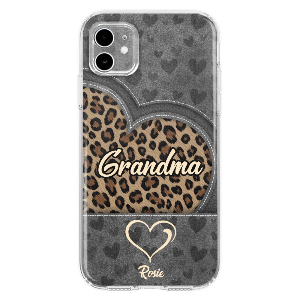 Leopard Heart - Personalized Custom Phone Case - Image 6