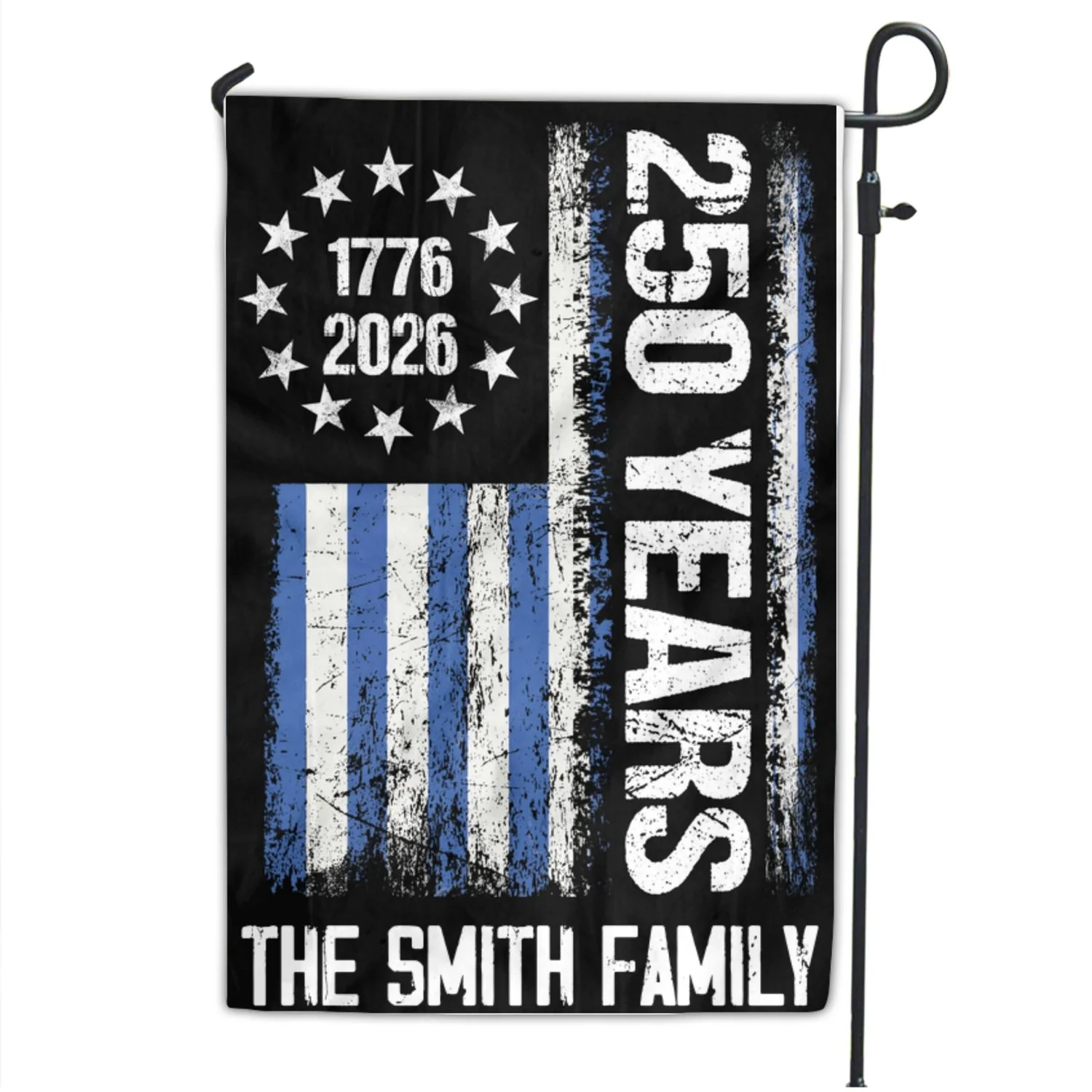 Liberty Lives In Our Home - Personalized Custom Flag - Image 6