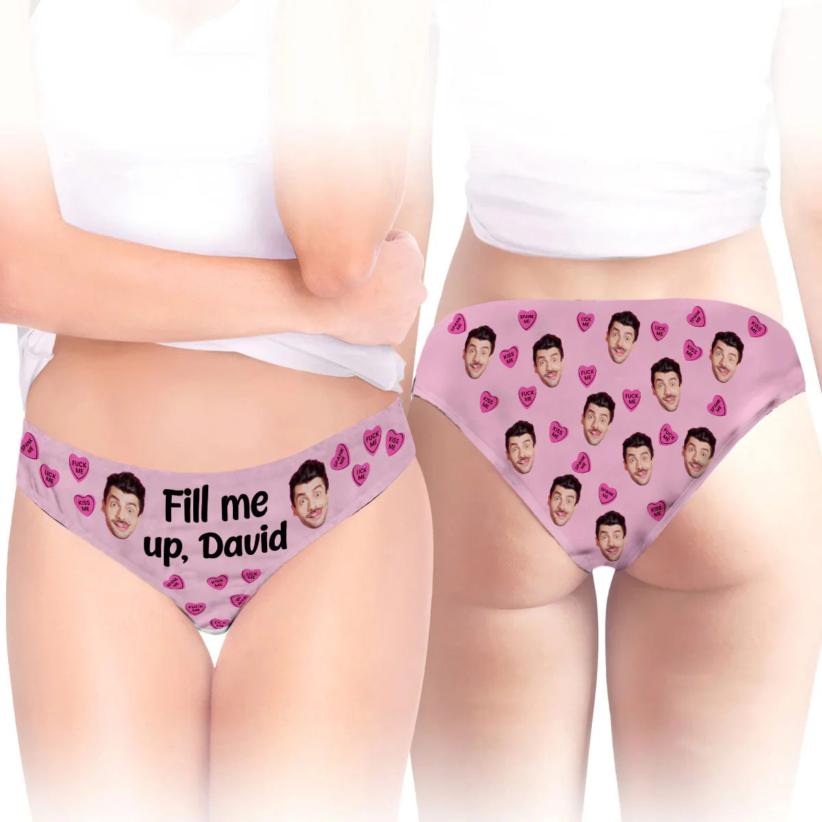 Lick Me - Personalized Women Briefs - Image 3