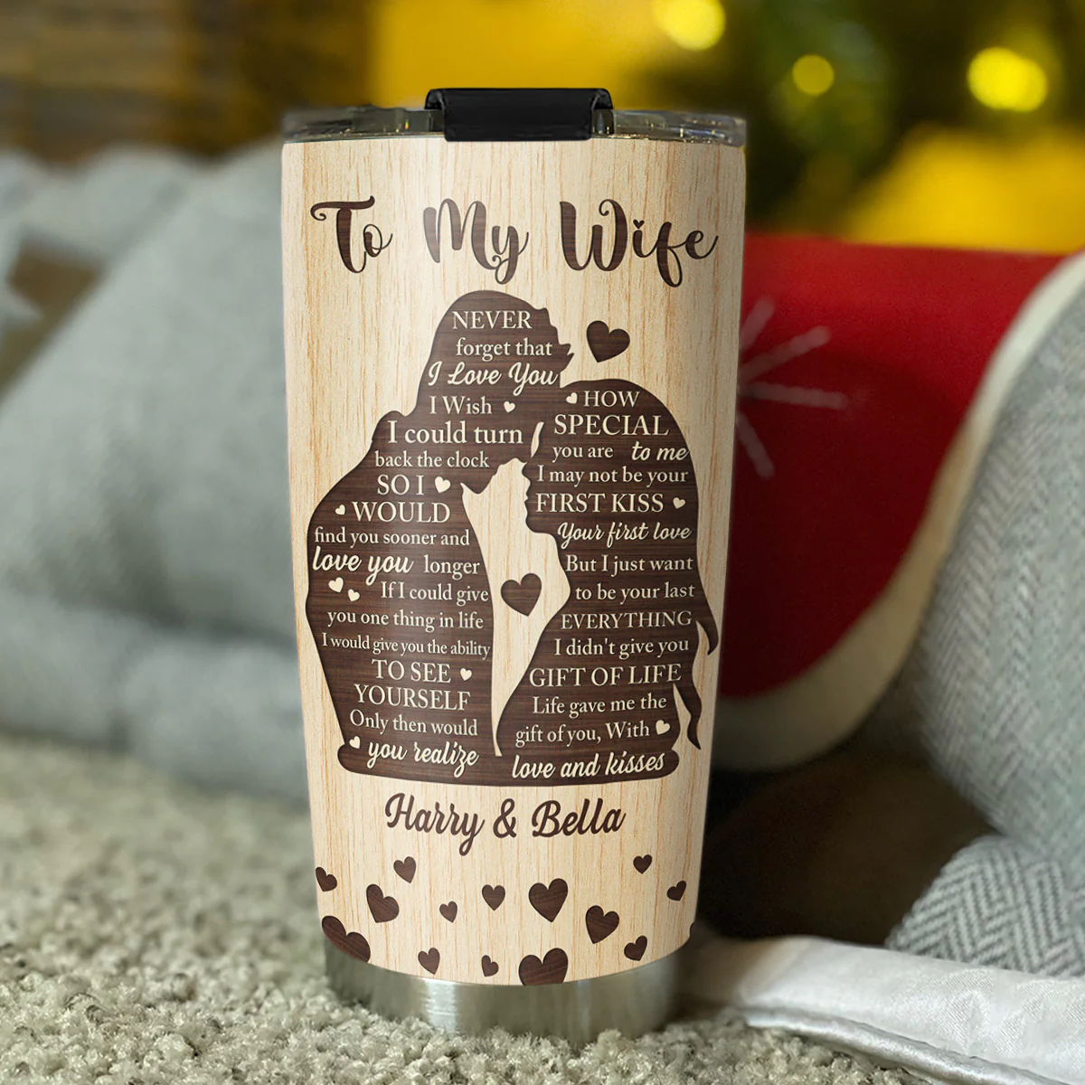Life Gave Me A Gift - Personalized Custom Tumbler - Image 3