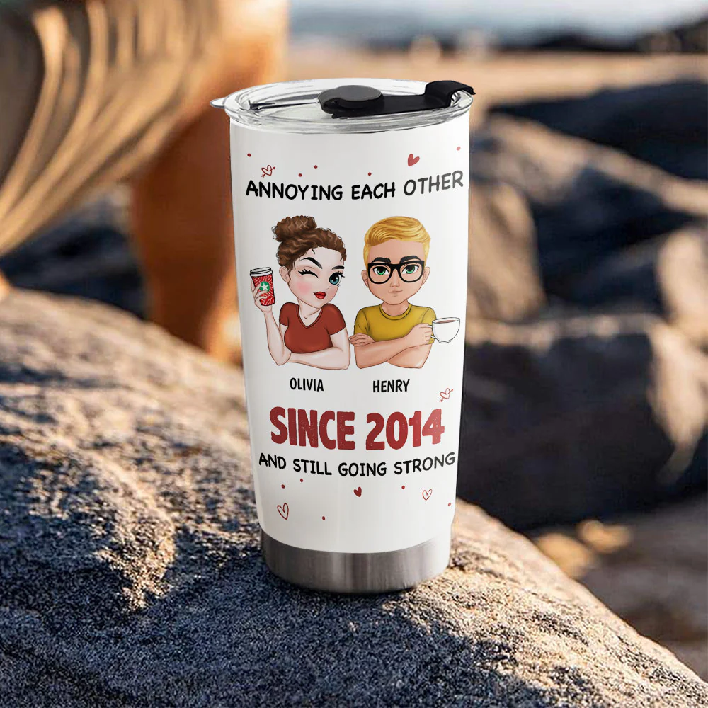 Life Gave You To Me - Personalized Custom Tumbler - Image 3