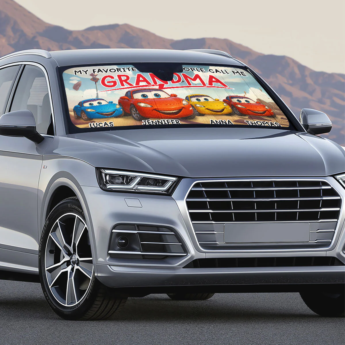 Life Is A Beautiful Ride - Personalized Custom Car Sunshade - Image 3