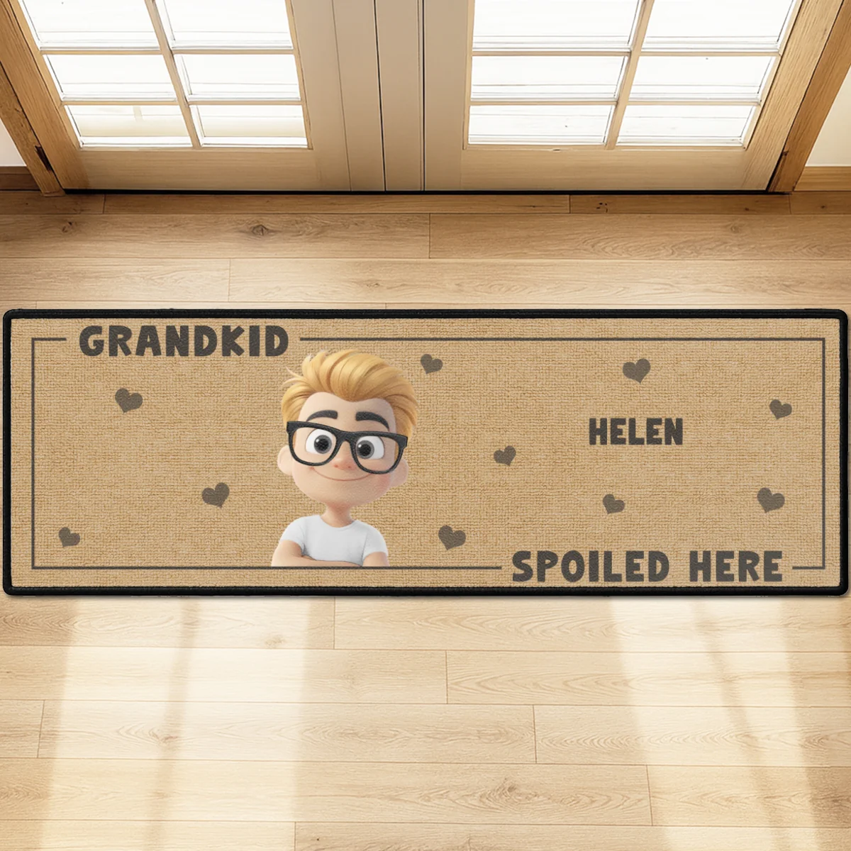 Life Is Better With Grandkids - Personalized Custom Runner Rug - Image 10