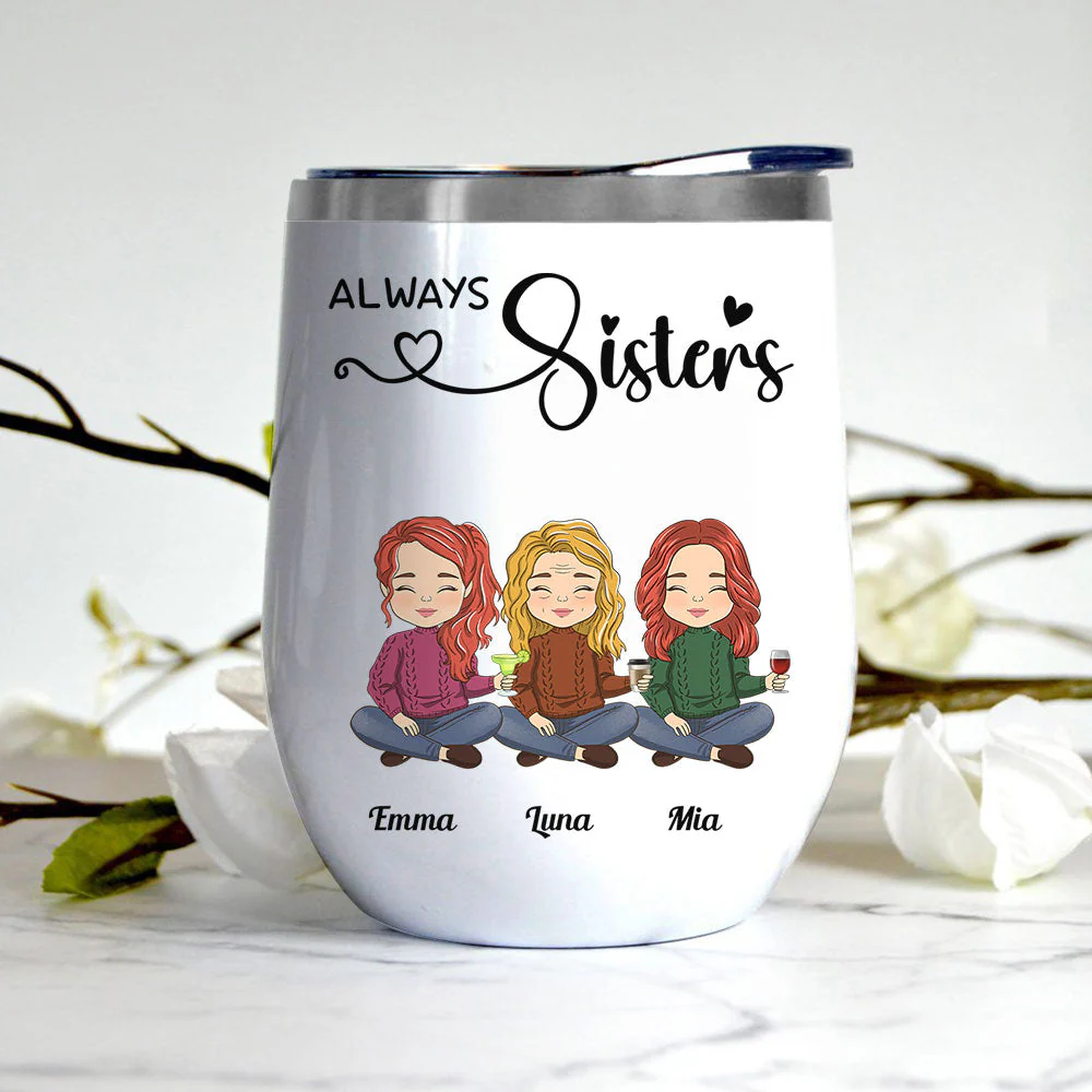 Life Is Better With - Personalized Custom Wine Tumbler - Image 4