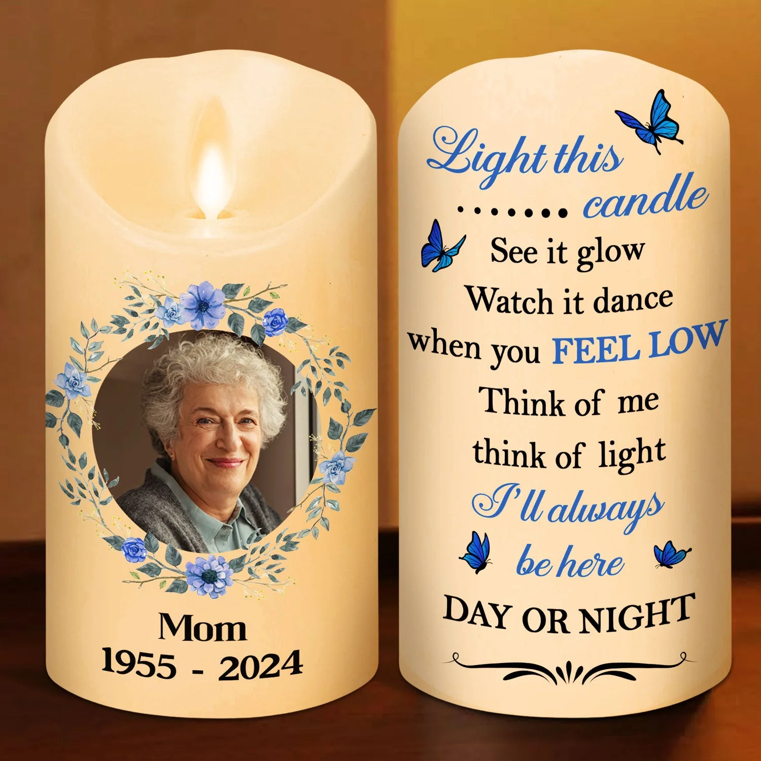 Light This Candle - Personalized Custom LED Candle - Image 2
