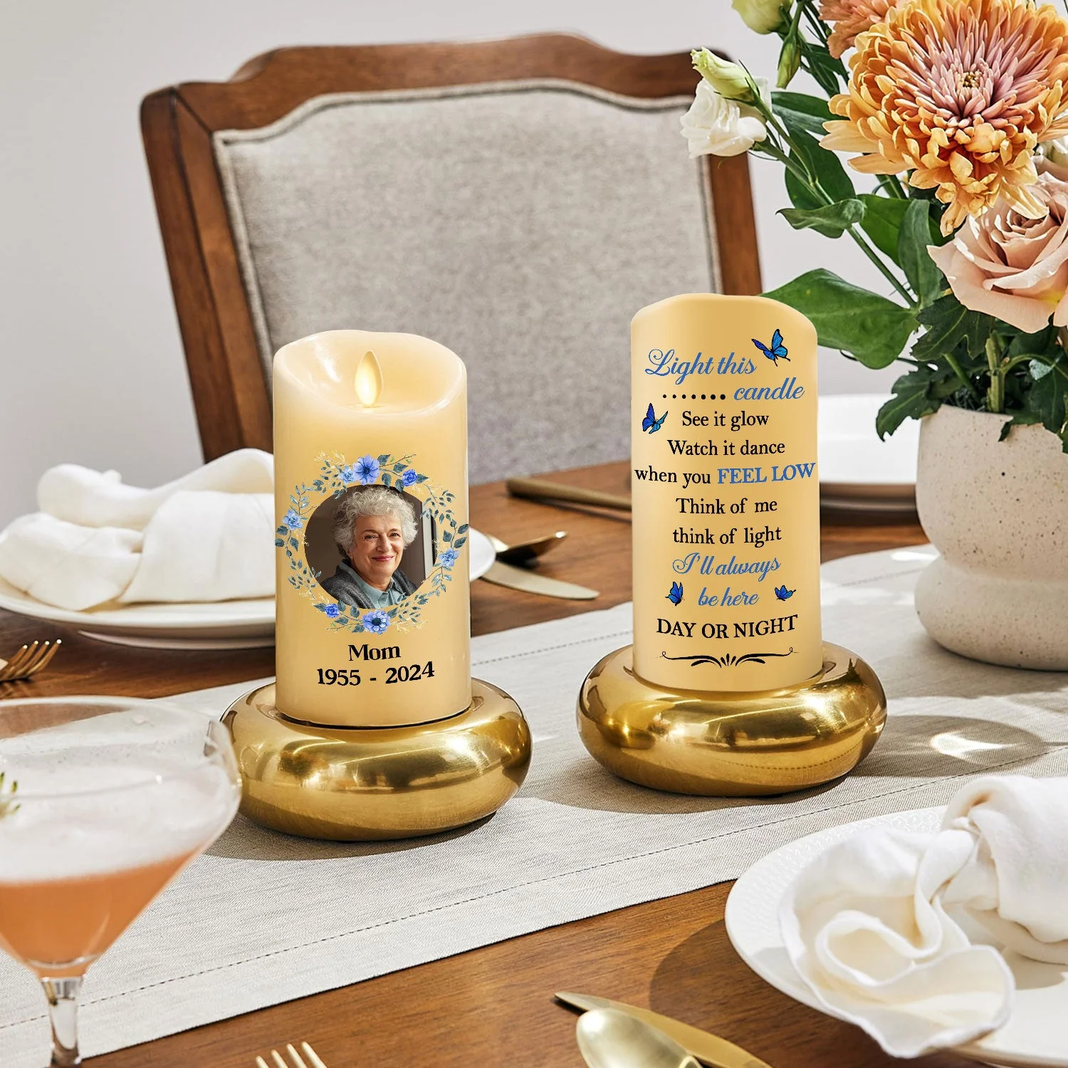 Light This Candle - Personalized Custom LED Candle - Image 4