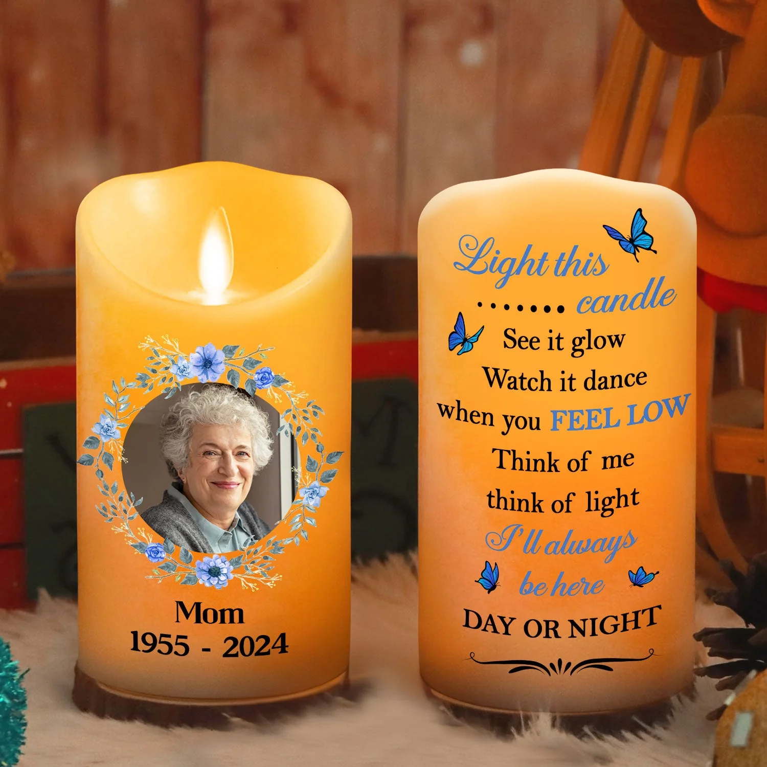 Light This Candle - Personalized Custom LED Candle - Image 5