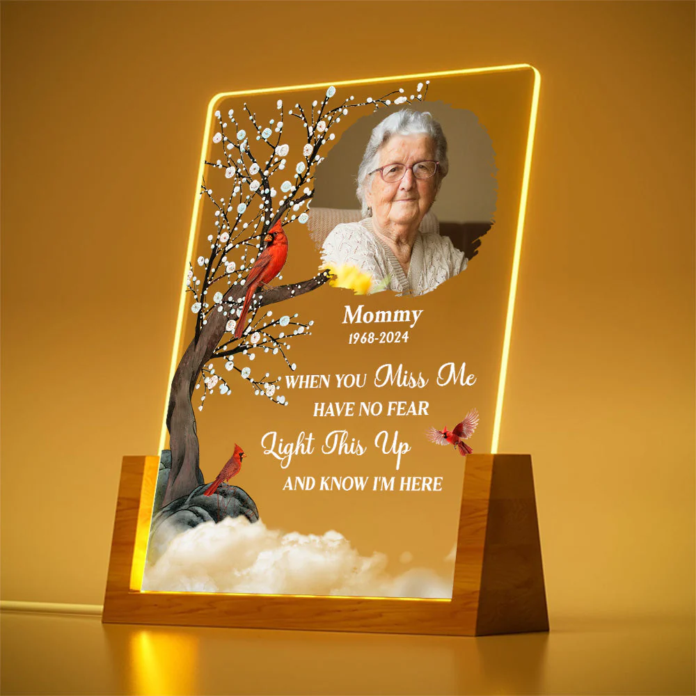Light This Up - Personalized Custom Plaque With Walnut Base - Image 3