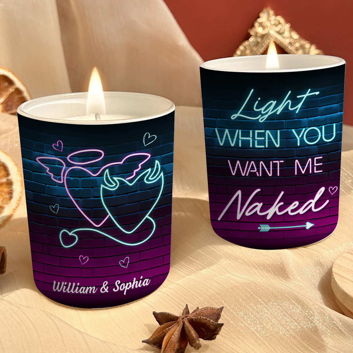 Light When You Want Me - Personalized Custom Candle - Image 5