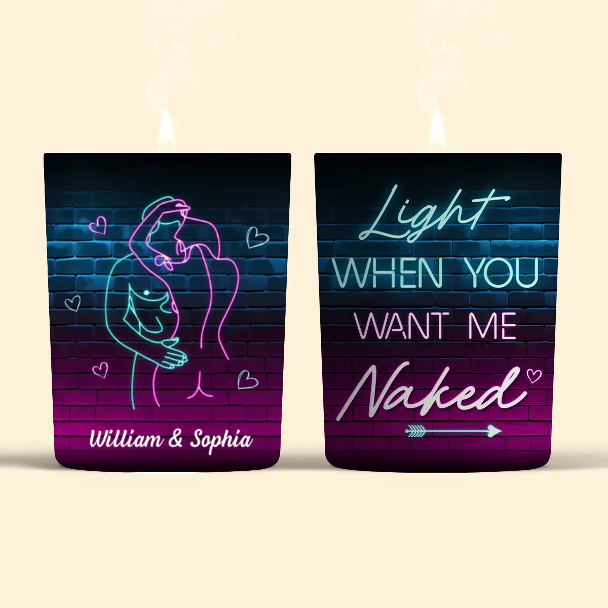 Light When You Want Me - Personalized Custom Candle - Image 7