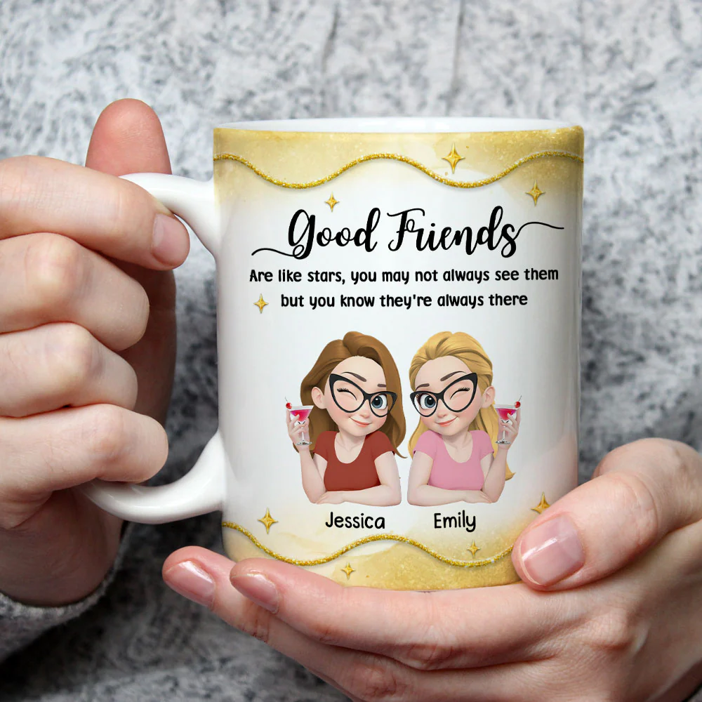 Like Stars - Personalized Custom Coffee Mug - Image 2