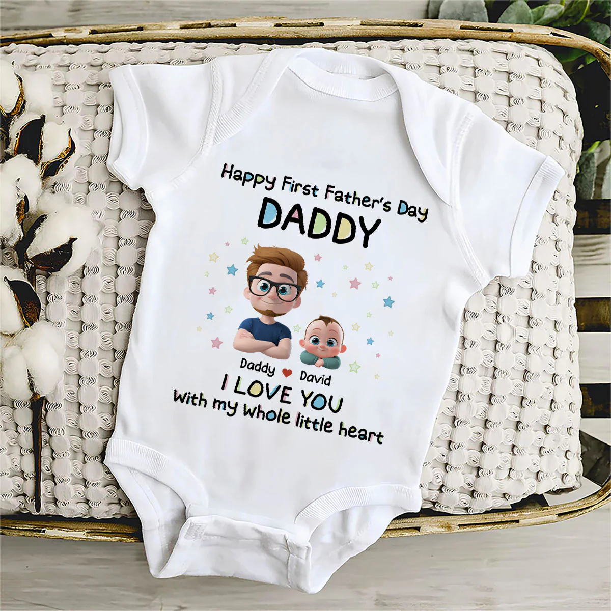 Little Baby - Personalized Custom Baby Onesie - Image 5