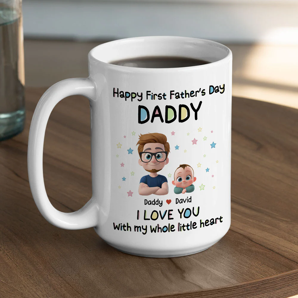 Little Baby - Personalized Custom Coffee Mug - Image 6