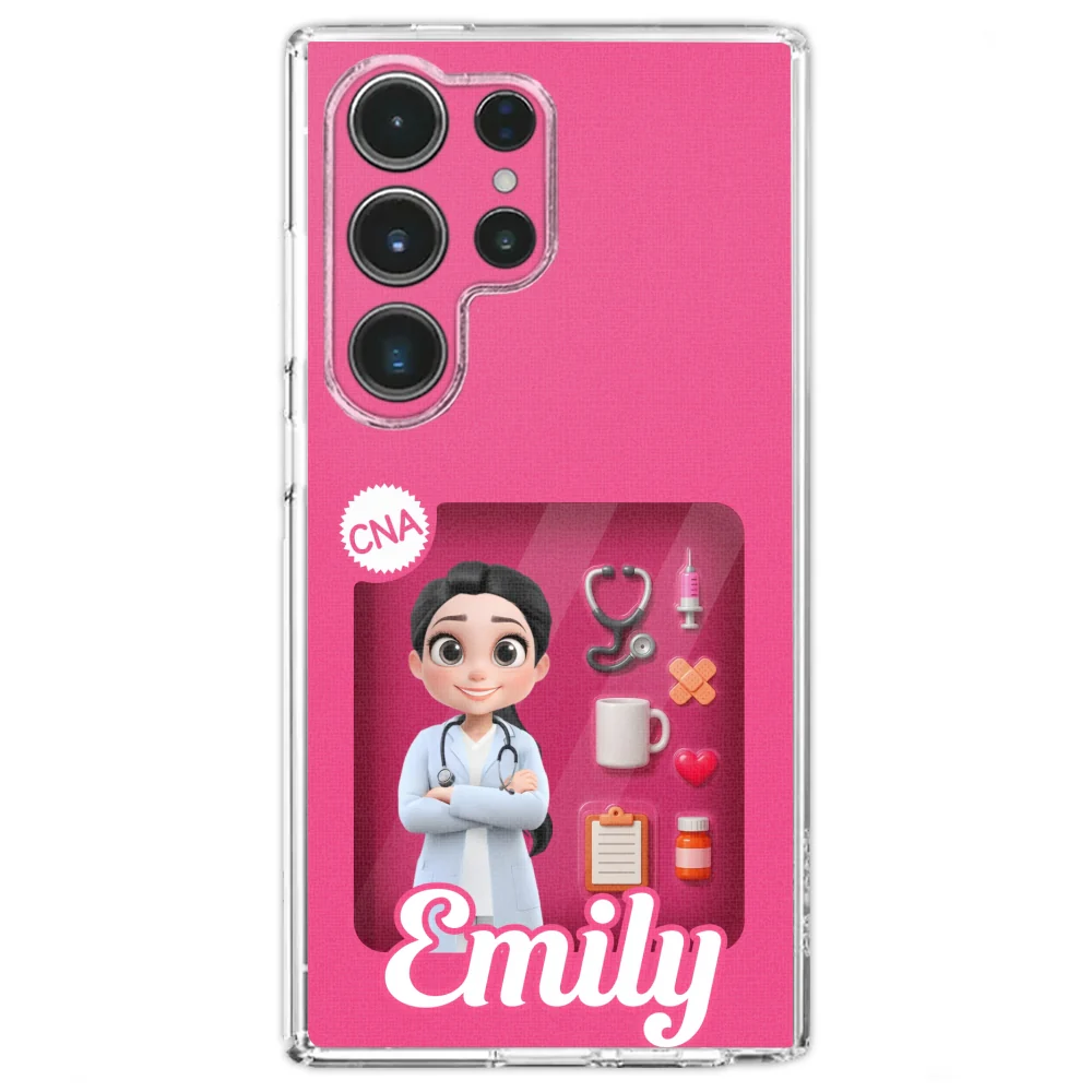 Little Nurse Hero - Personalized Custom Phone Case - Image 28