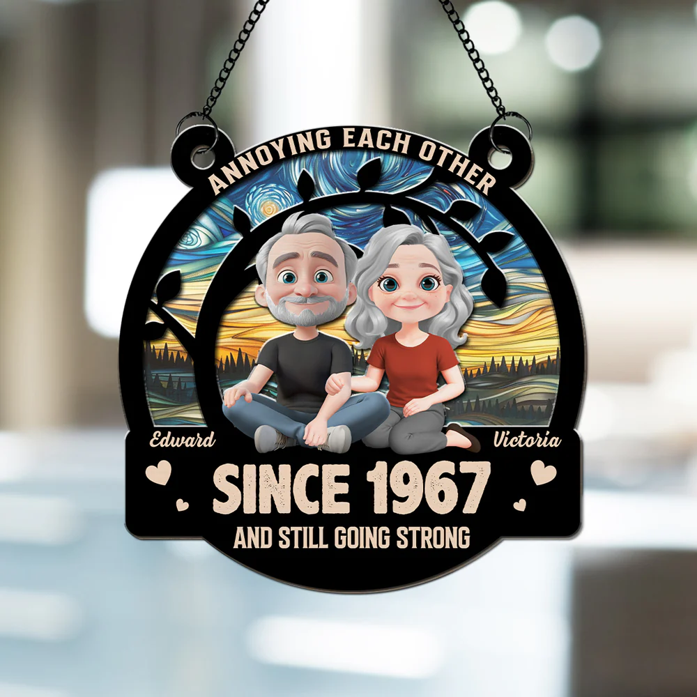 Long Lasting Love - Personalized Custom Suncatcher - Image 3