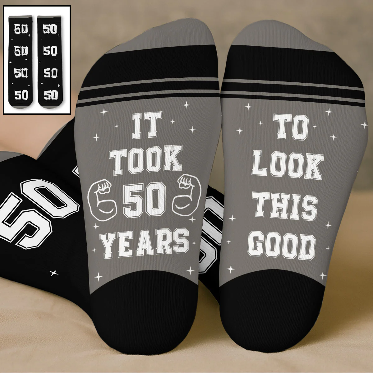 This Good Look - Personalized Custom Crew Socks