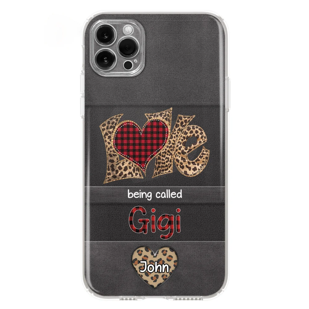 Love Being Called Grandma - Personalized Custom Phone Case - Image 13