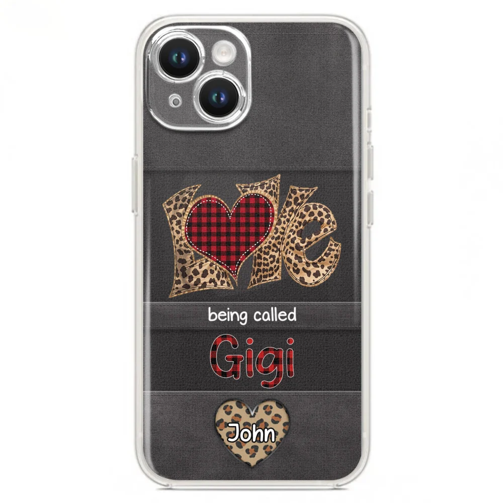 Love Being Called Grandma - Personalized Custom Phone Case - Image 15