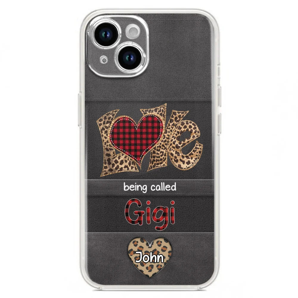 Love Being Called Grandma - Personalized Custom Phone Case - Image 16