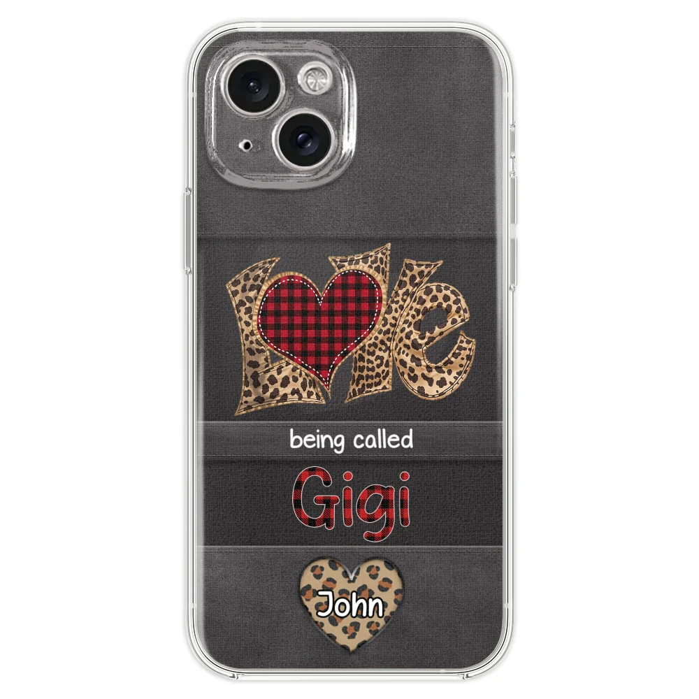 Love Being Called Grandma - Personalized Custom Phone Case - Image 19