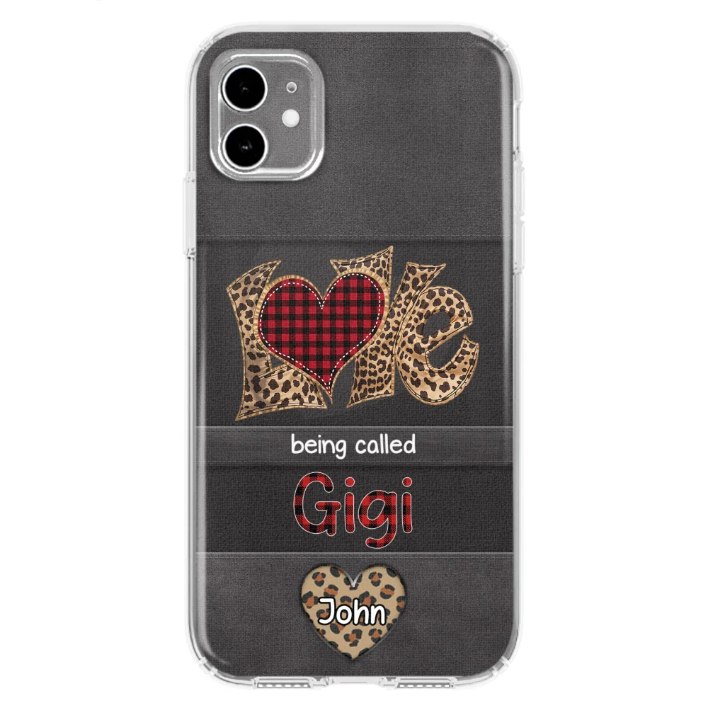 Love Being Called Grandma - Personalized Custom Phone Case - Image 6