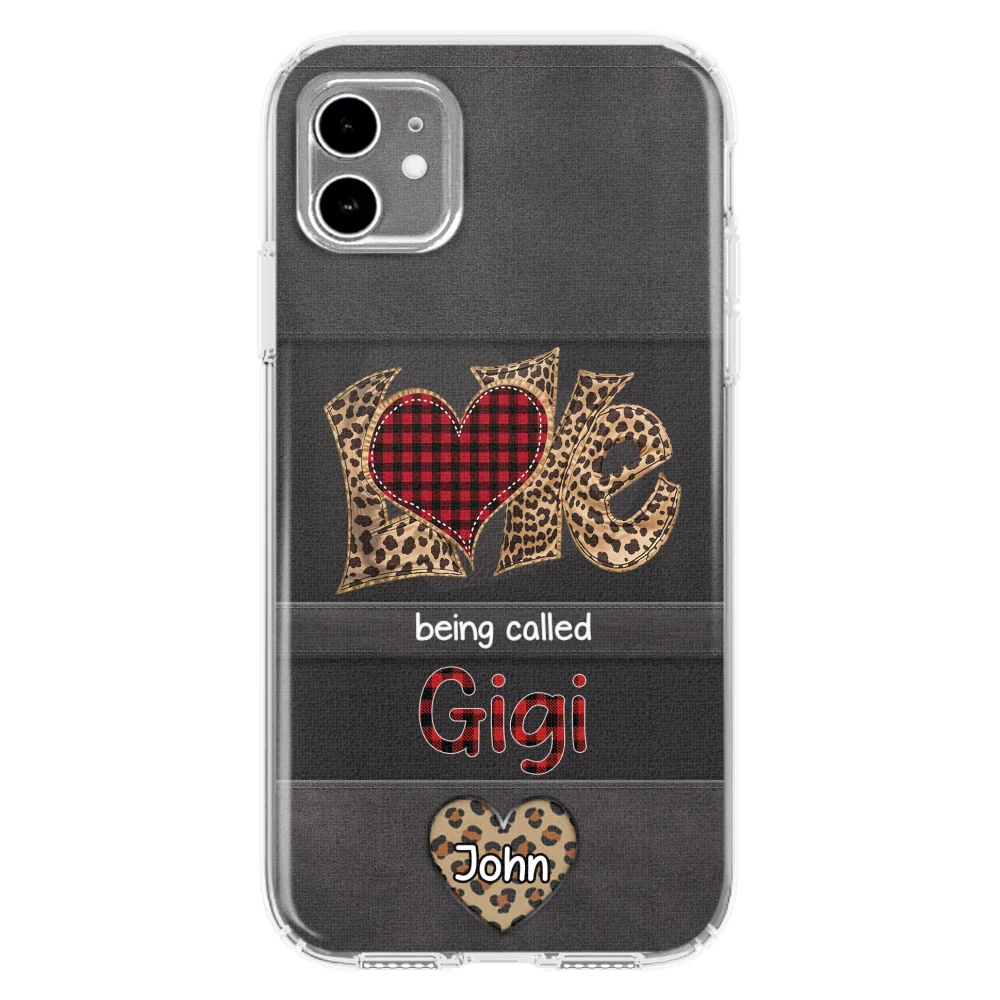Love Being Called Grandma - Personalized Custom Phone Case - Image 9