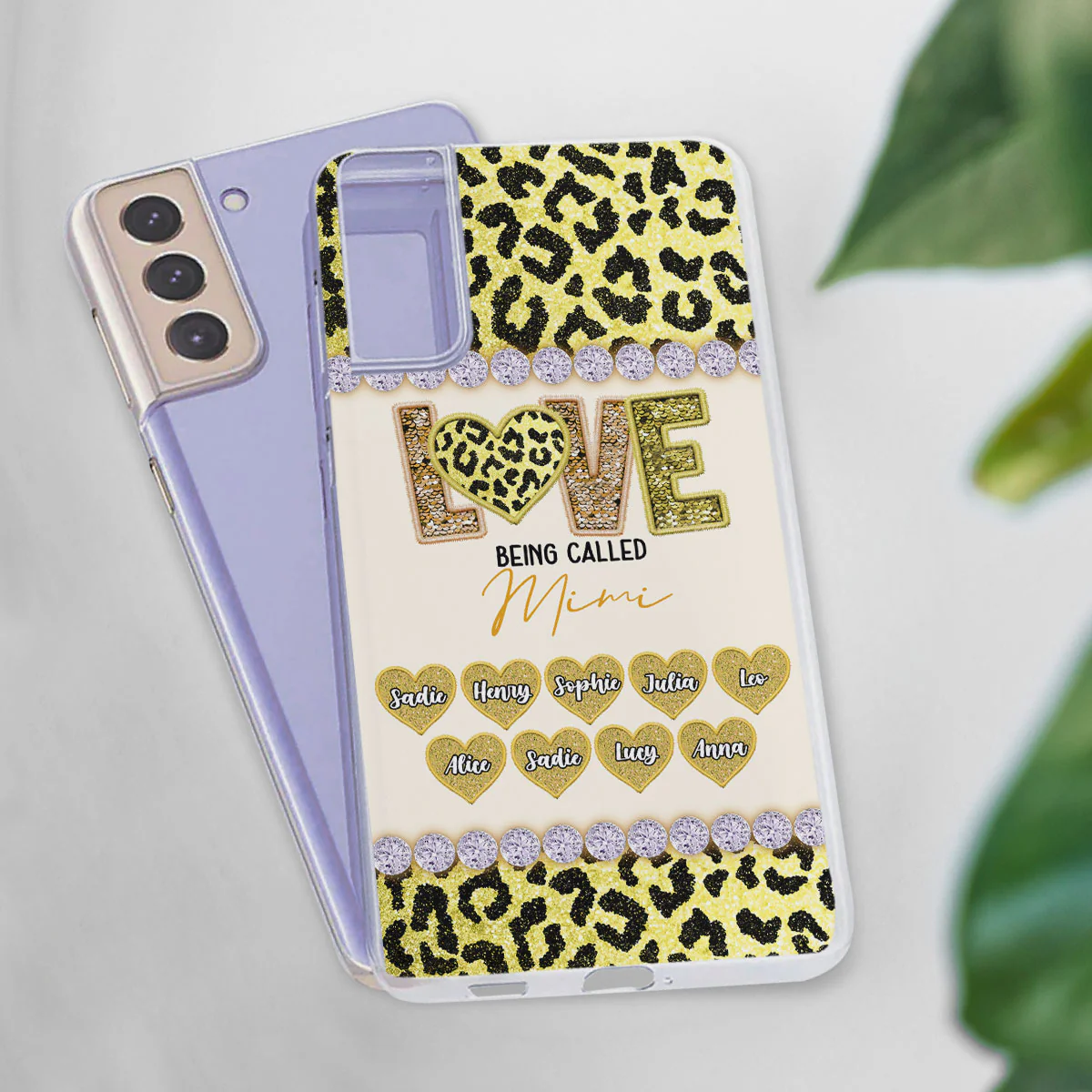 Love Being Called Grandma Version 2 - Personalized Custom Phone Case - Image 25