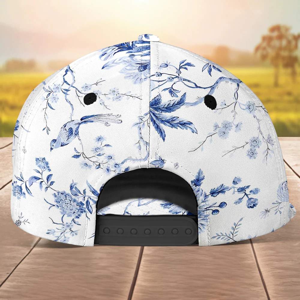 Love Being Grandma Toile - Personalized Classic Cap - Image 5