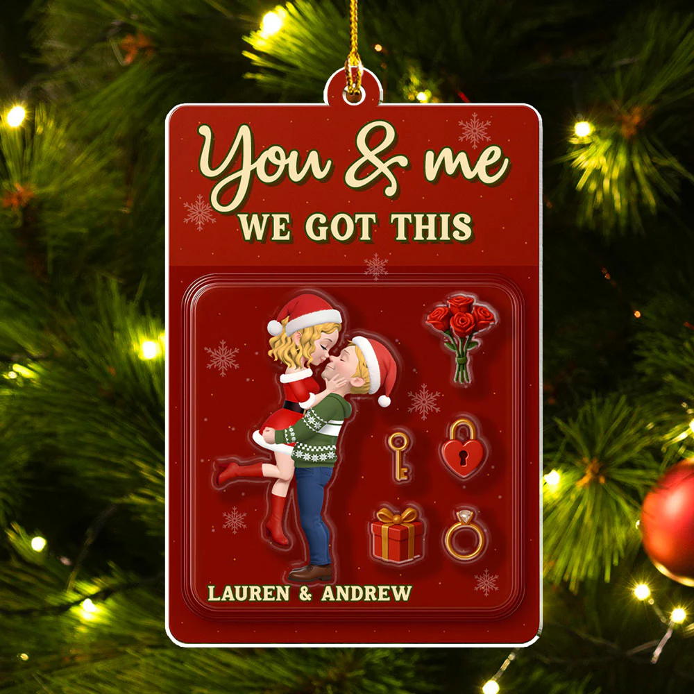 Love Box - Personalized Custom Acrylic Ornament - Image 4